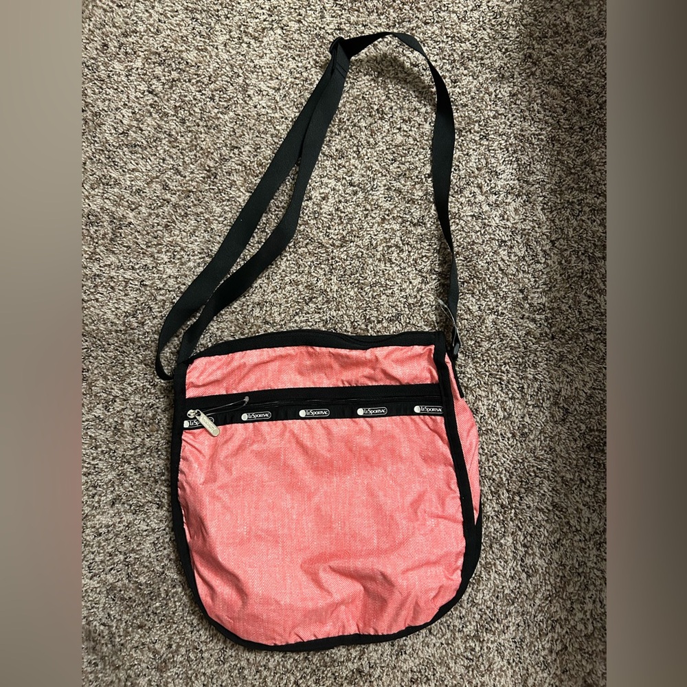 NEW LeSportsac Rebecca Top Zip Hobo Purse in Dahlia Denim